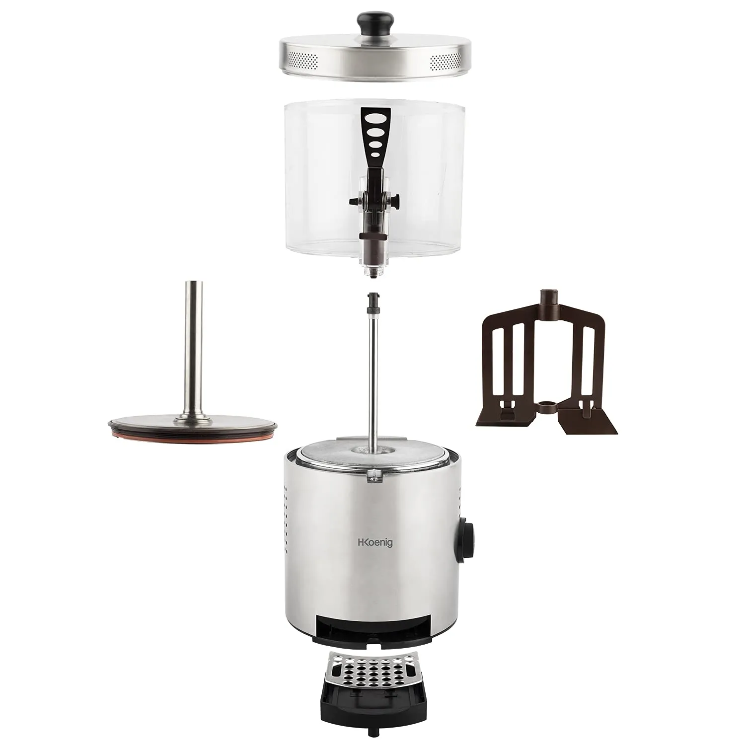 Koenig SHK800 dispenser cioccolata calda 3L acciaio inox