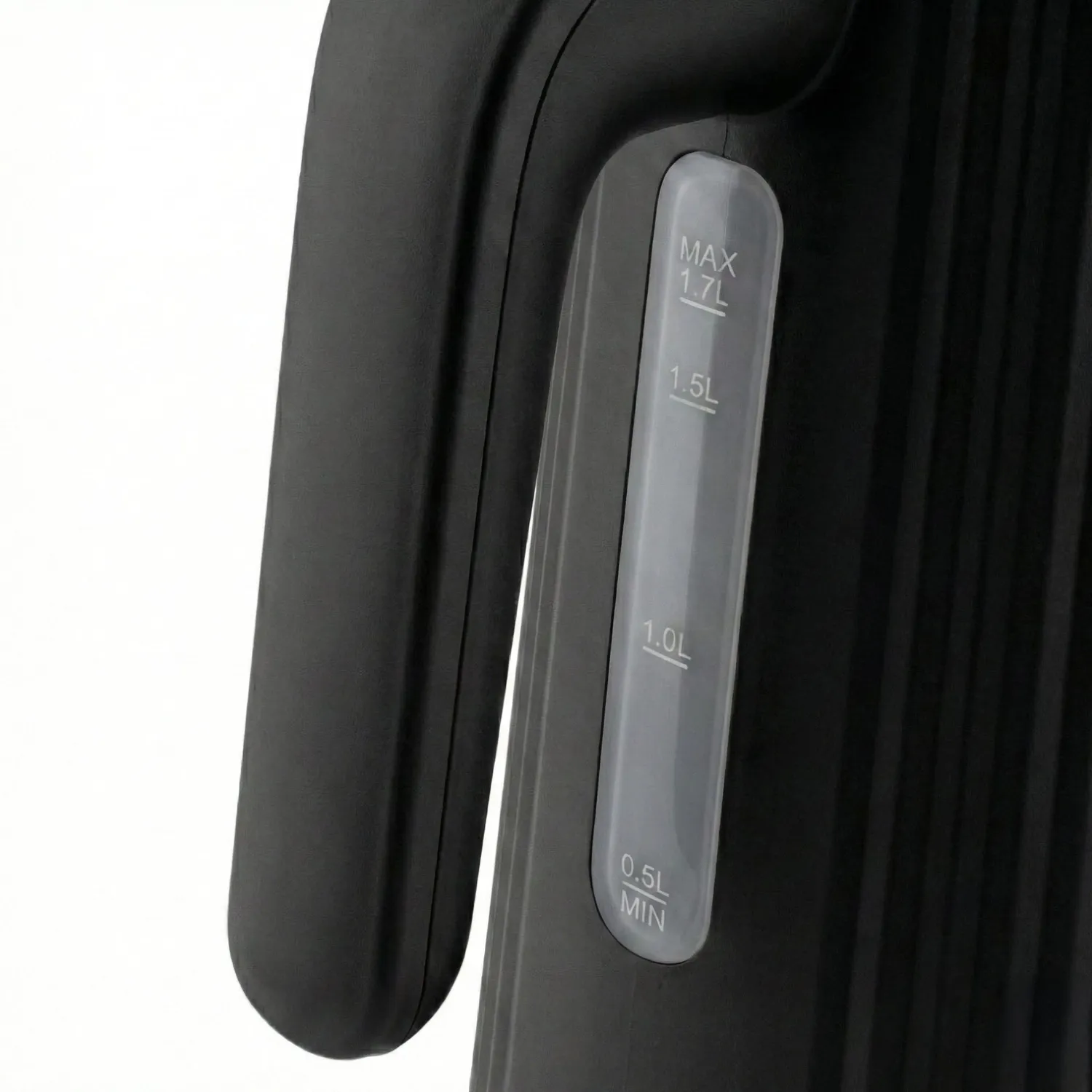 Seeger bollitore elettrico nero plissettato design