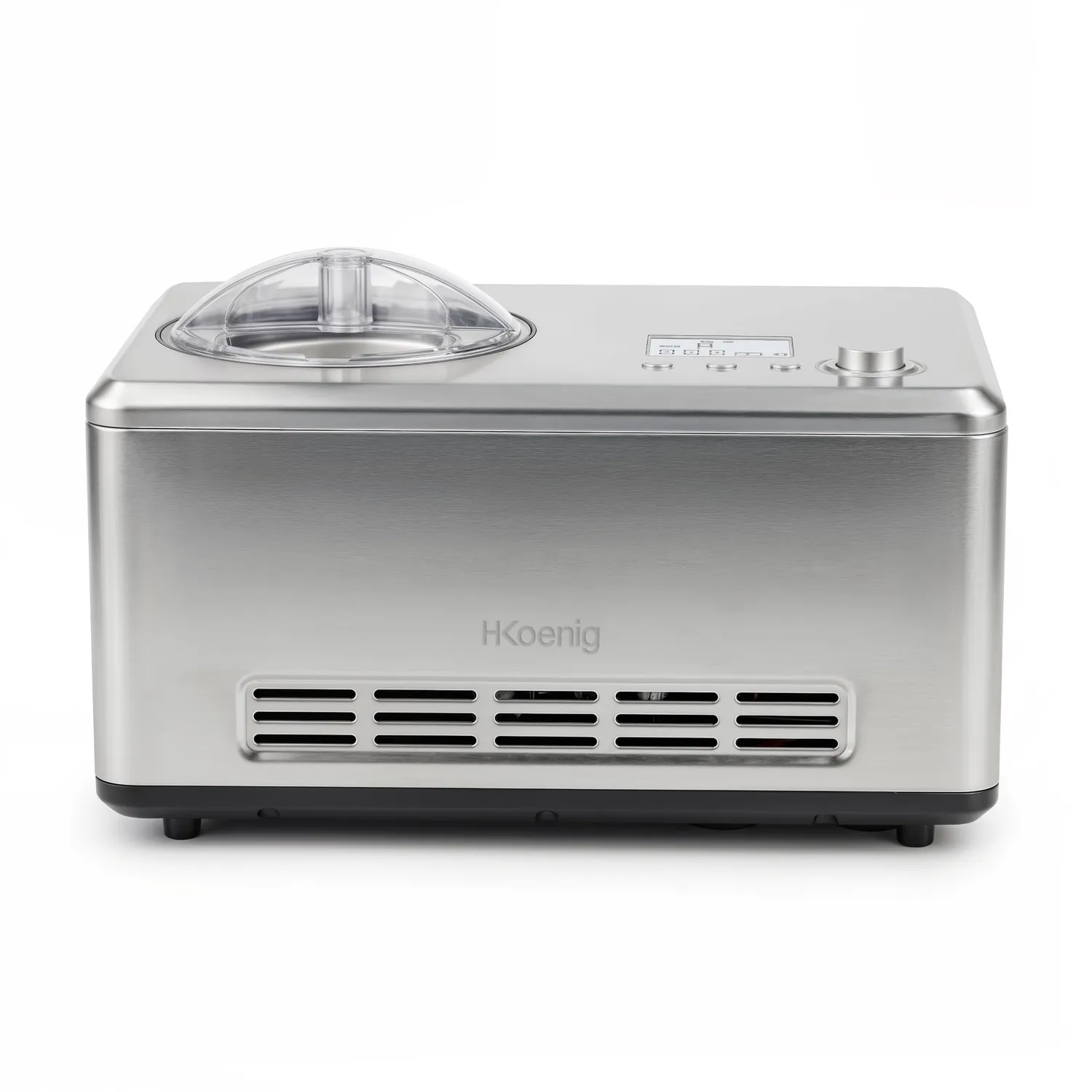 H.Koenig HF320 gelatiera 2 L inox con compressore 180W