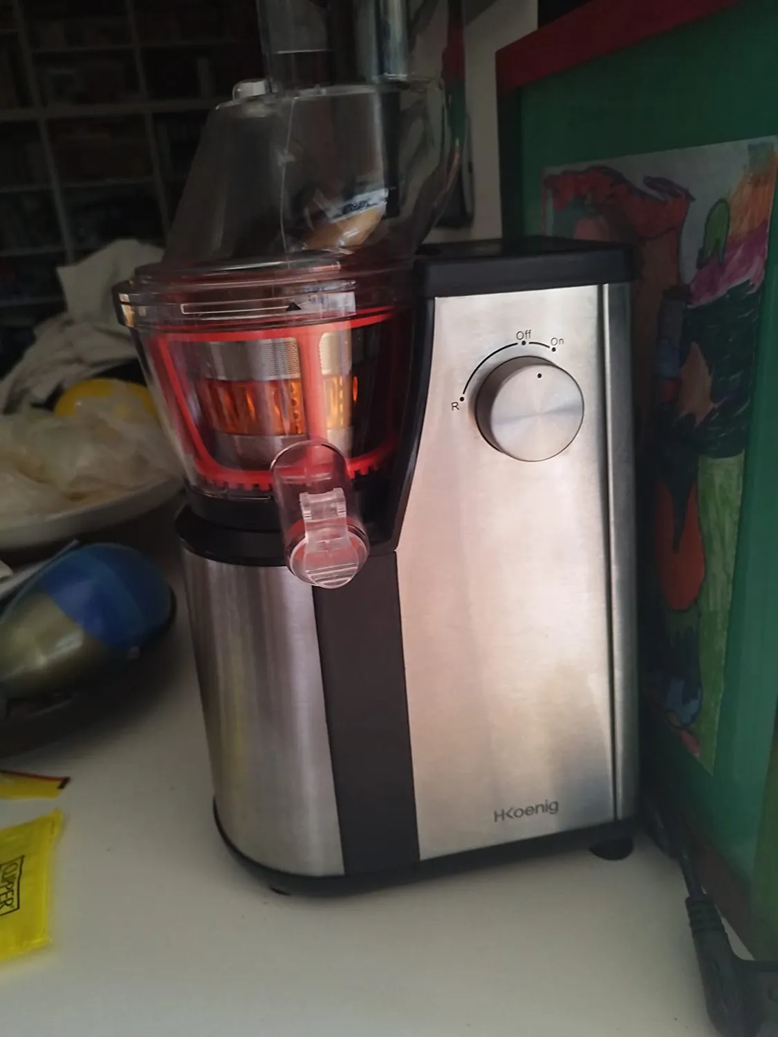 Koenig GSX18 estrattore succo slow juicer 400W