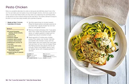 Instant I Love My Instant Pot libro ricette keto 175 ricette