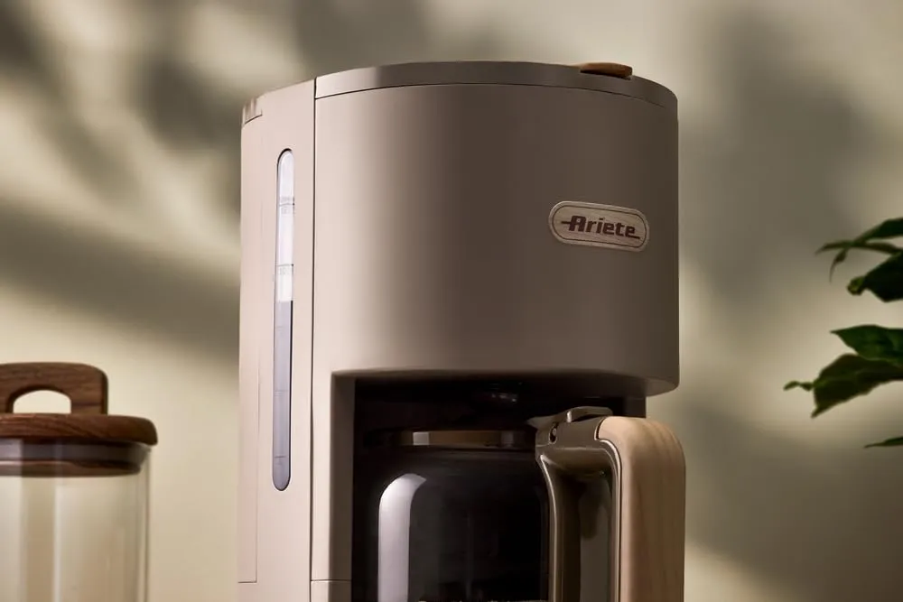 Ariete Breakfast Wood 1394 Macchina Caffè Americano Tortora 12 Tazze