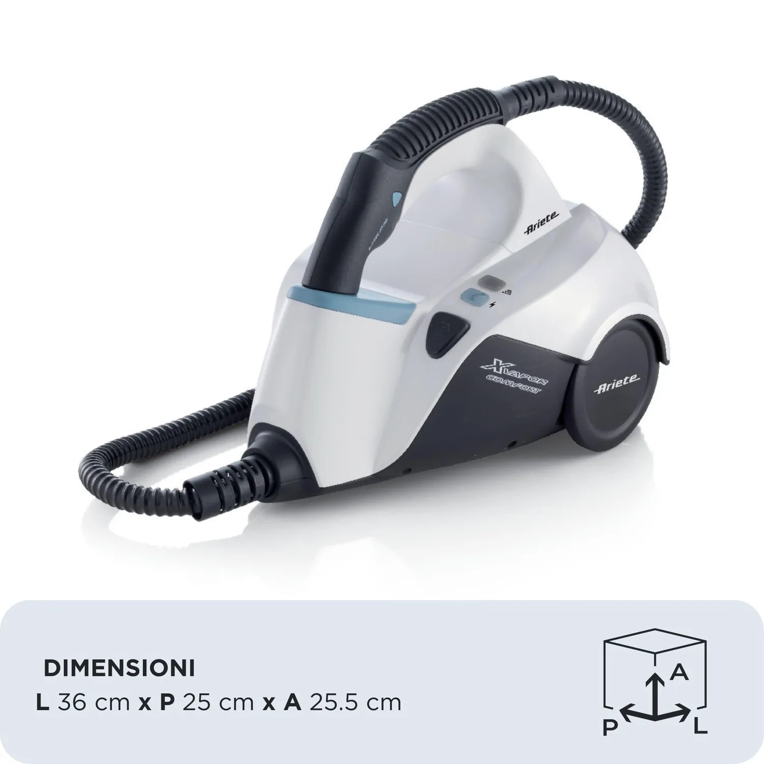 Ariete XVapor Comfort 4145 pulitore a vapore 5 bar