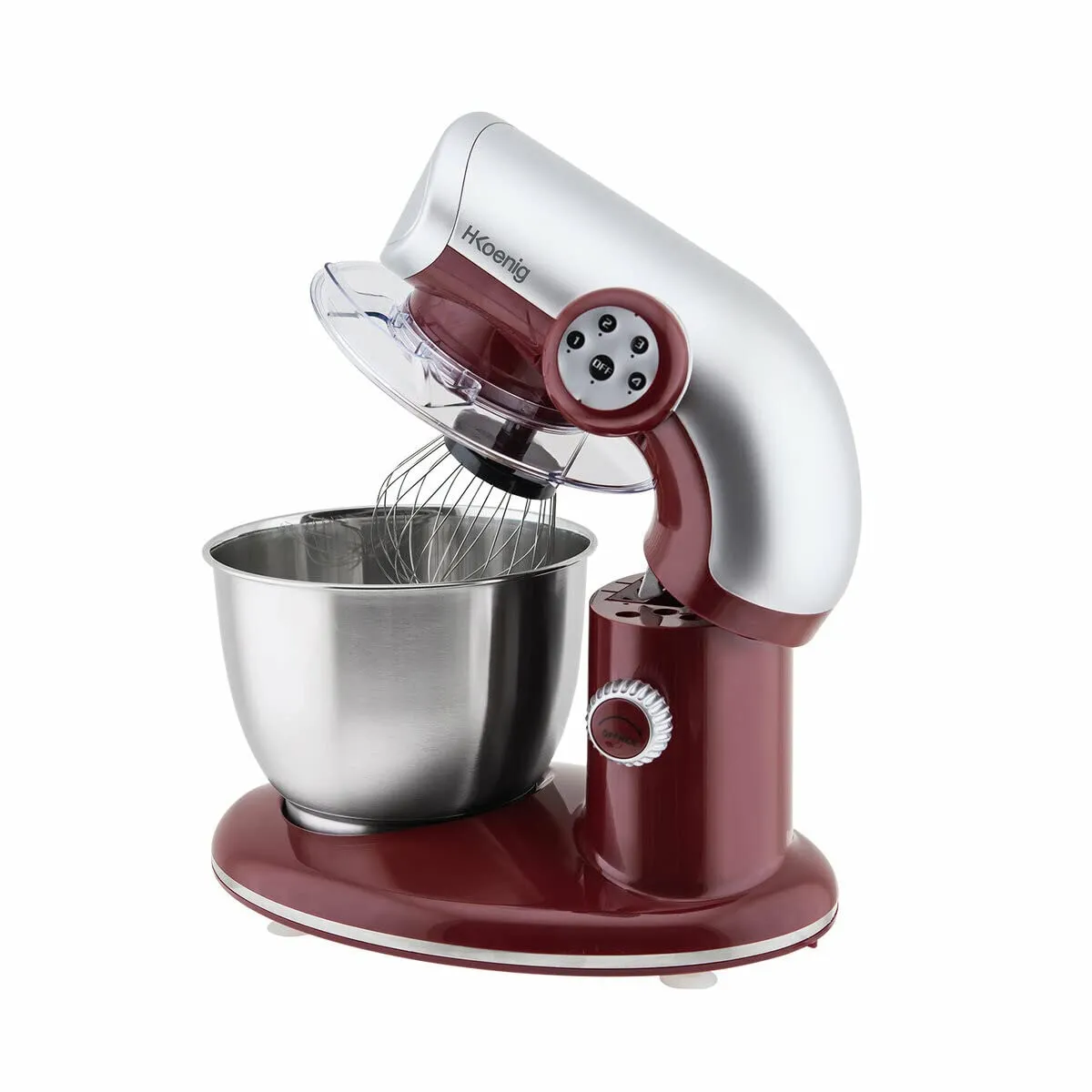 Koenig KM80 Robot da Cucina Planetaria 5 L 1000W Rosso