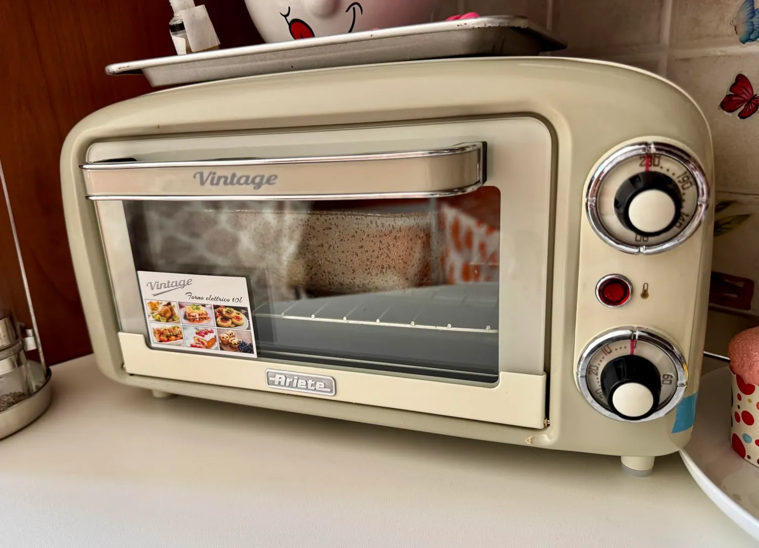 Ariete 3919 Forno Elettrico Vintage 10L Beige