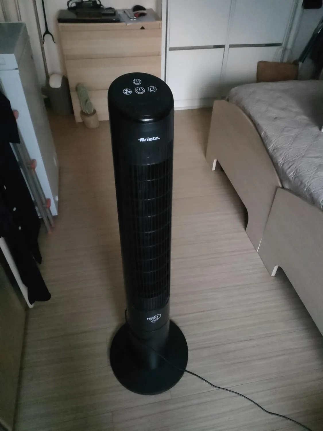 Ariete 805 Freshair ventilatore torre nero 45W 3 velocità