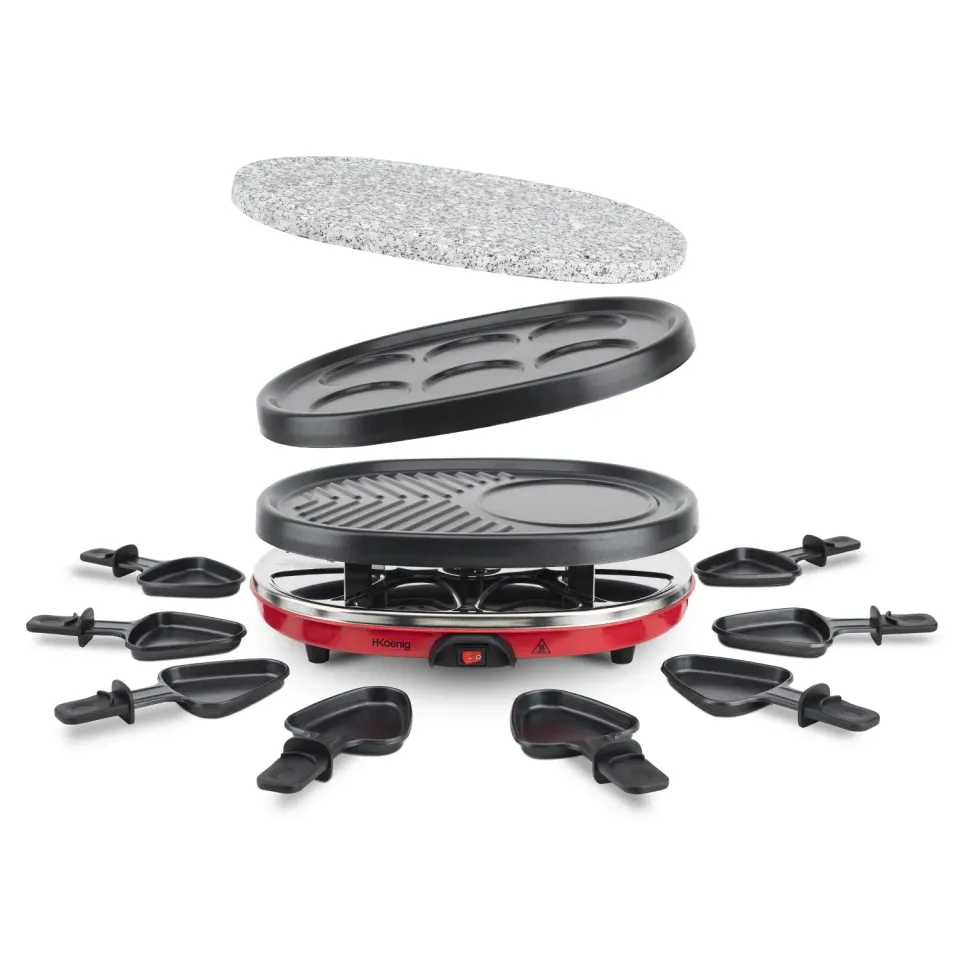Koenig RP412 raclette 8 persone 4 in 1 900W