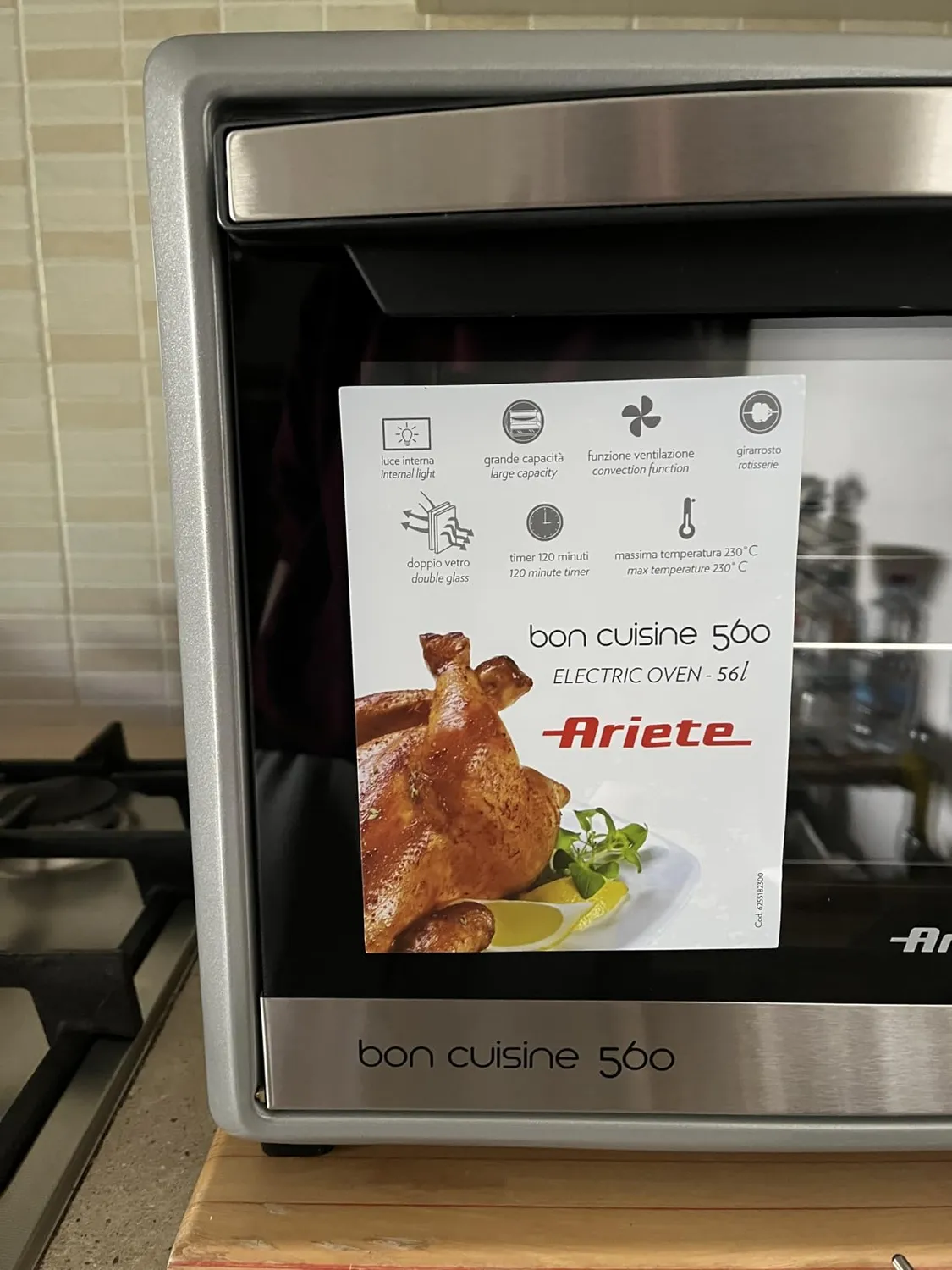 Ariete 985 Bon Cuisine 300 forno elettrico 30L