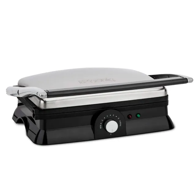 H.Koenig GR20 Bistecchiera Grill 2000W Acciaio Inox