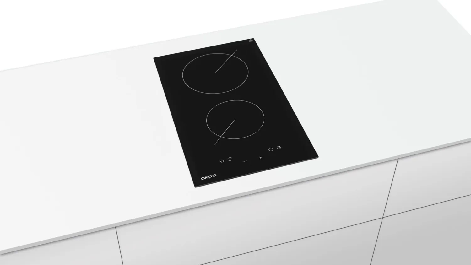 Akpo PKA 30 830/2 piano cottura vetroceramica 30 cm