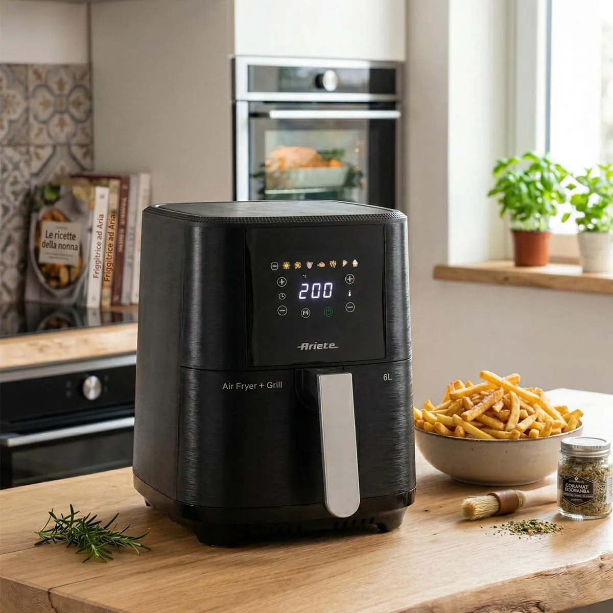 Ariete 4626/10 friggitrice ad aria 6L nero 1300W