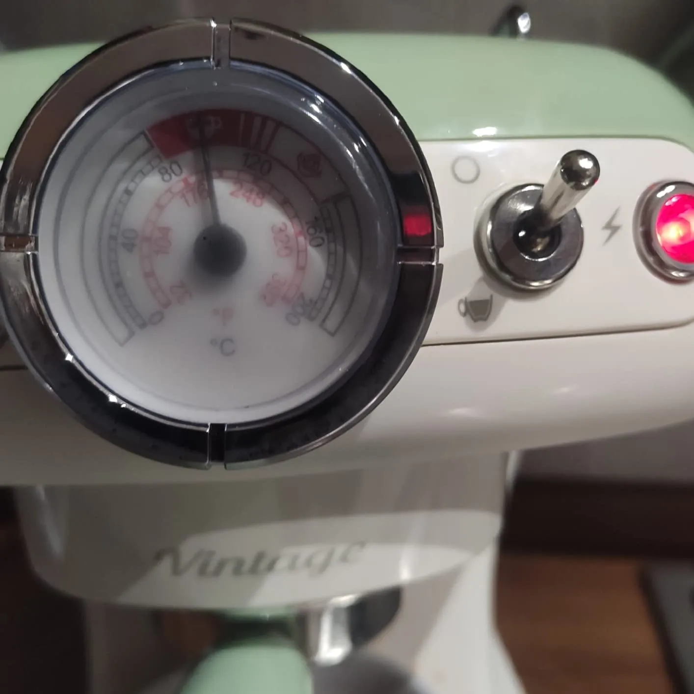 Ariete Vintage 1389 macchina espresso beige 15 bar