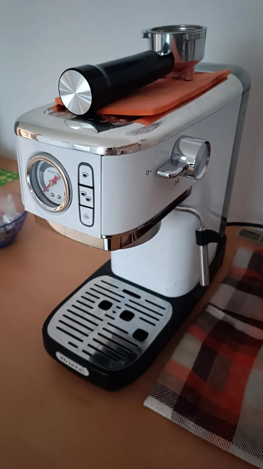 Ariete 1381 Espresso Slim Metal Macchina Caffè Nero 15 Bar