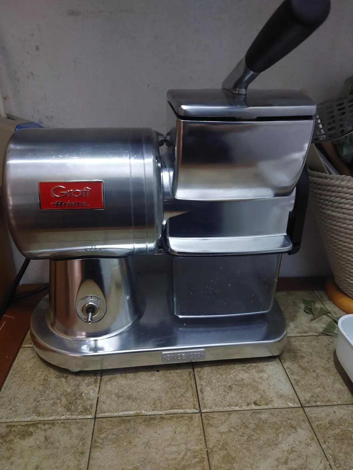 Ariete Gratì Superior 449 grattugia elettrica argento