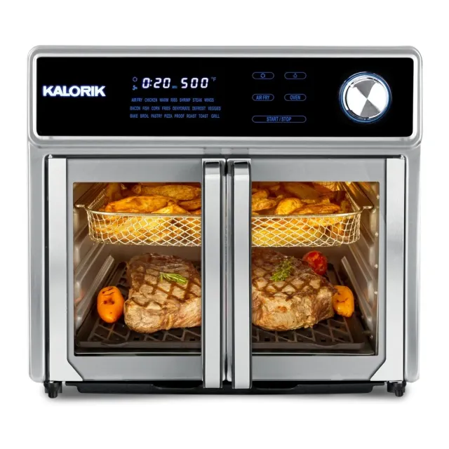 Kalorik Maxx AFO 47261 SS2 forno friggitrice grill 26 Qt