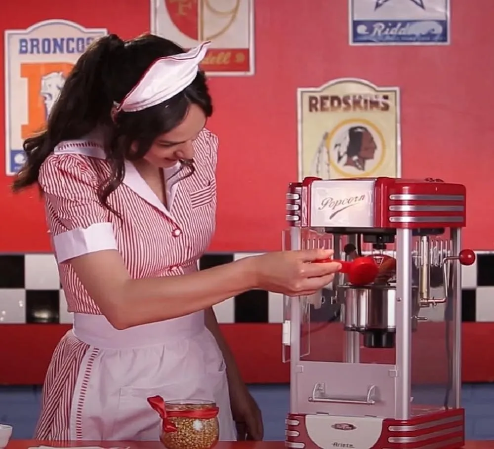 Ariete Party Time 2953 macchina pop corn rossa ad aria
