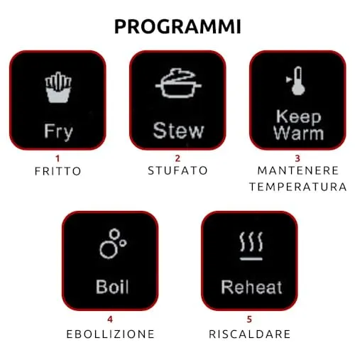 Ariete 1997 piastra induzione singola 2000W vetroceramica