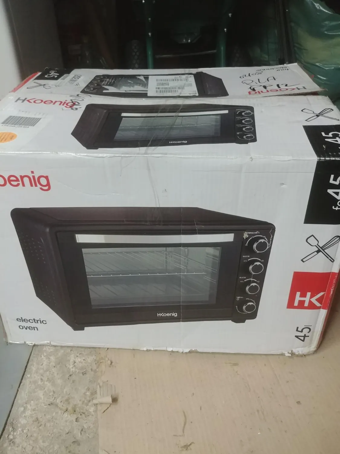 Koenig FO25 mini forno elettrico 25L 1500W