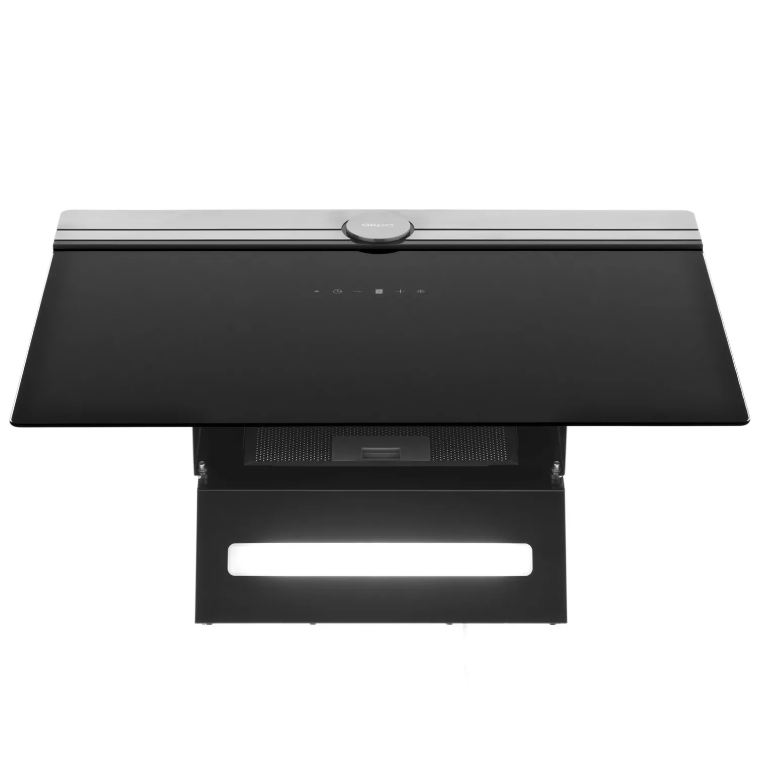 Akpo WK-4 Topaz 60 cappa sottopensile nera 60 cm