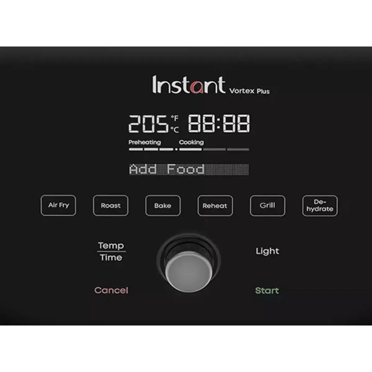 Instant Vortex Plus ClearCook Friggitrice aria 5,7L grigia