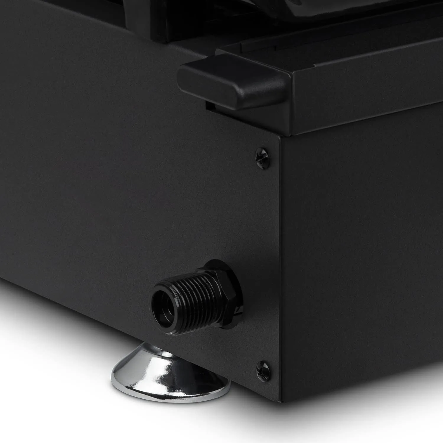 Koenig PLX1022 plancha a gas 2 fuochi nera 350°