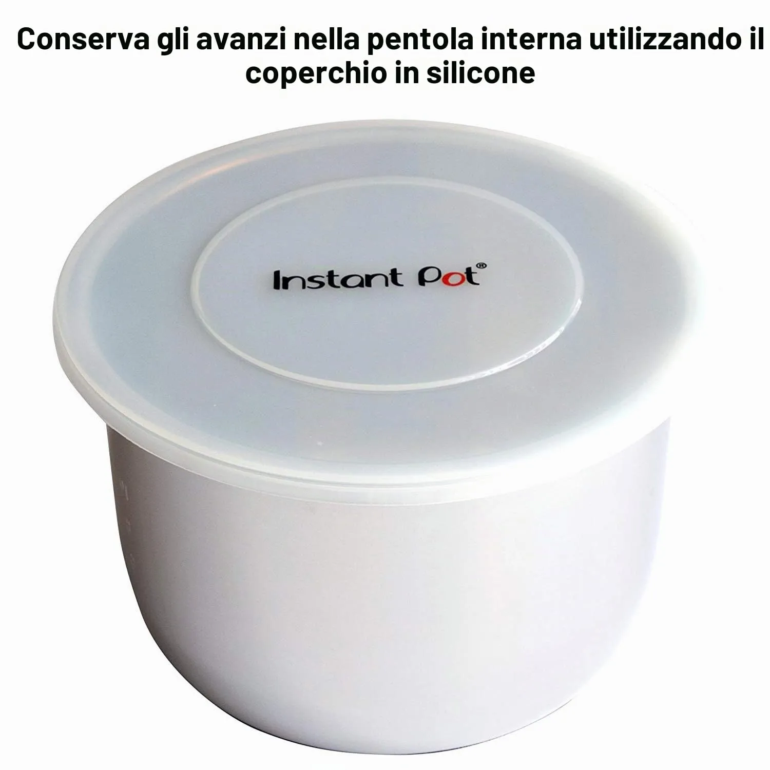 Instant coperchio in silicone 3 litri ermetico mini