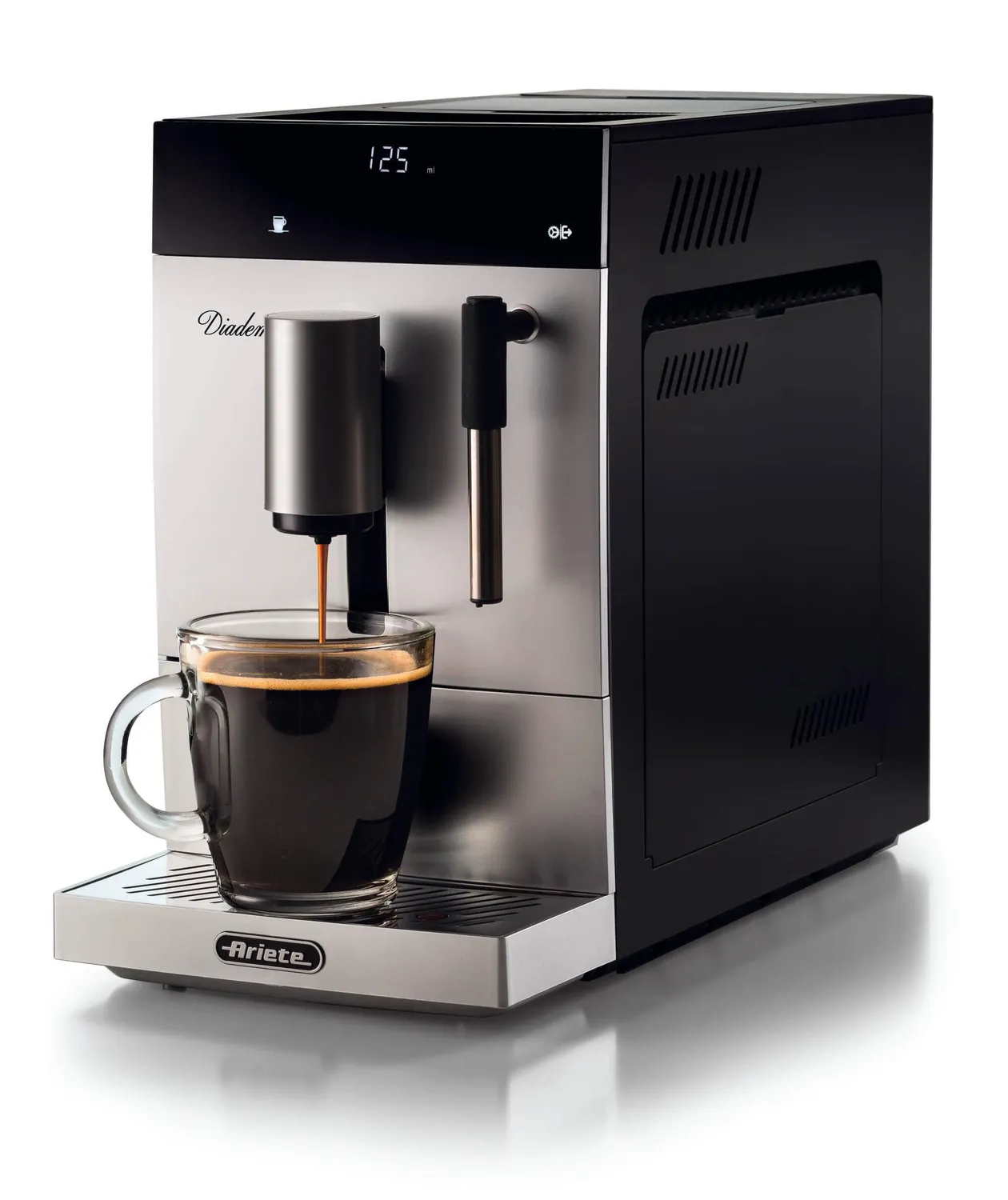 Ariete Diadema 1452 macchina caffe automatica 19 bar silver