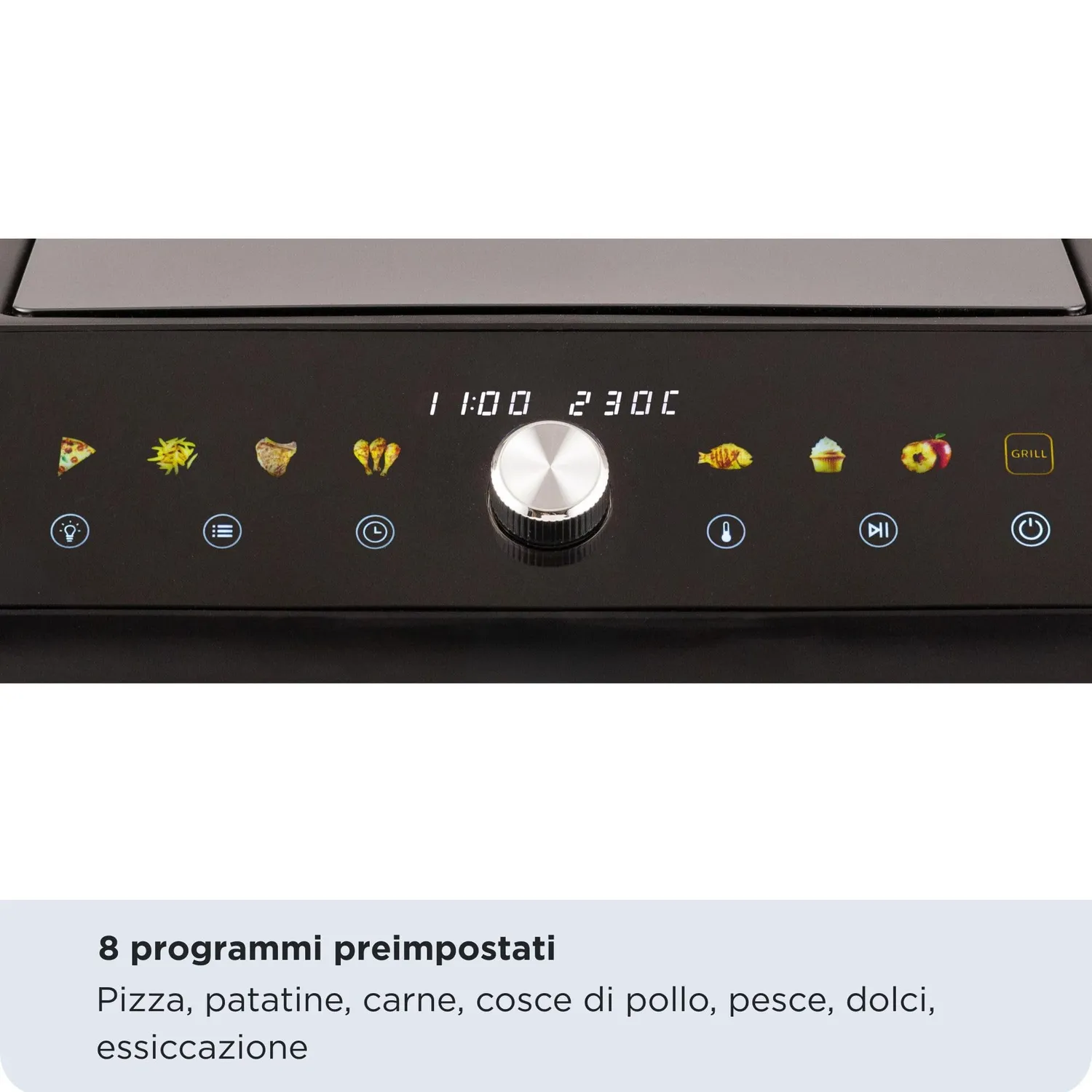 Ariete Air Fryer Pizza Oven 4649 Friggitrice ad Aria 10L