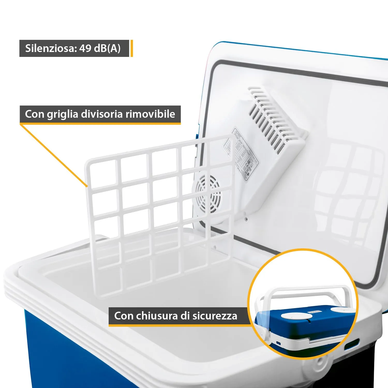 First Austria 32L frigo portatile termoelettrico blu