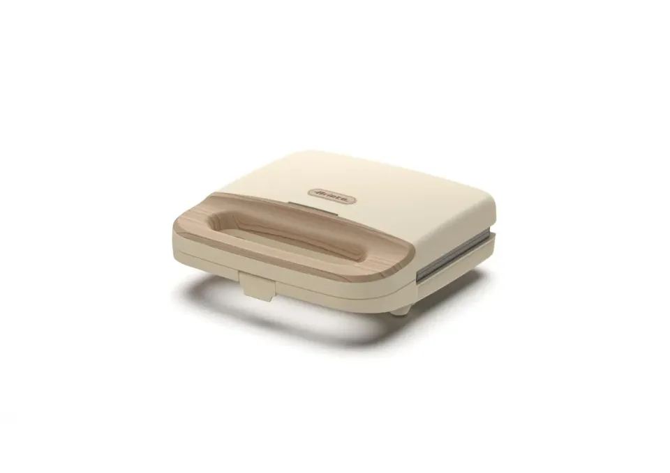 Ariete Breakfast Wood 1971 Tostiera Panini Beige 750W