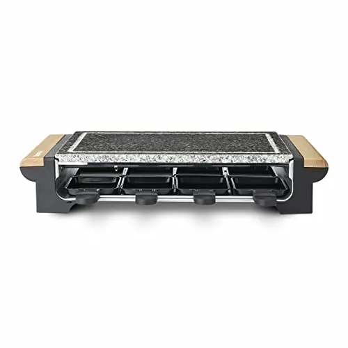 H.Koenig RP328 raclette grill pietra granito 8 persone