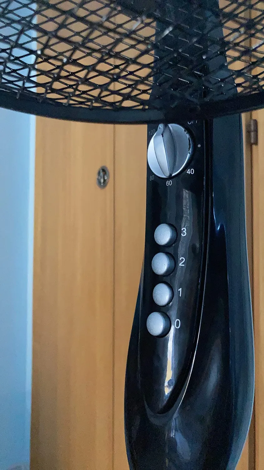 Ariete Freshair 846 ventilatore a piantana nero 3 velocità