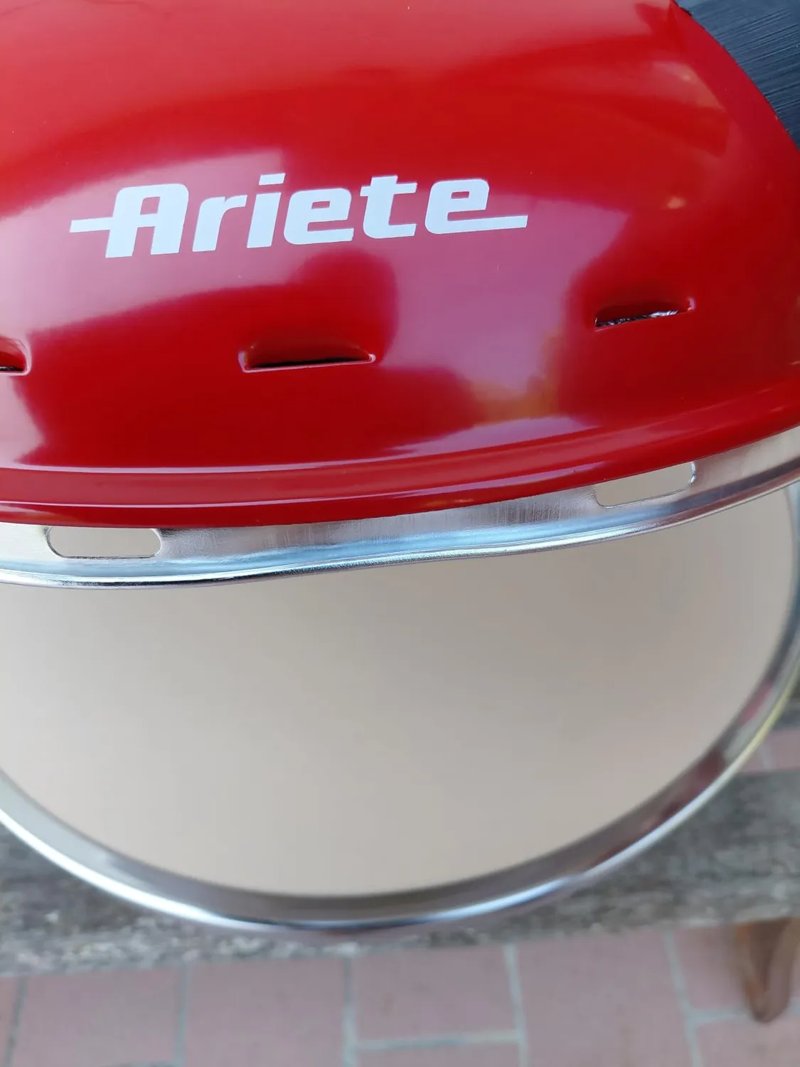 Ariete 918 forno pizza bianco pietra 400° 1200 W