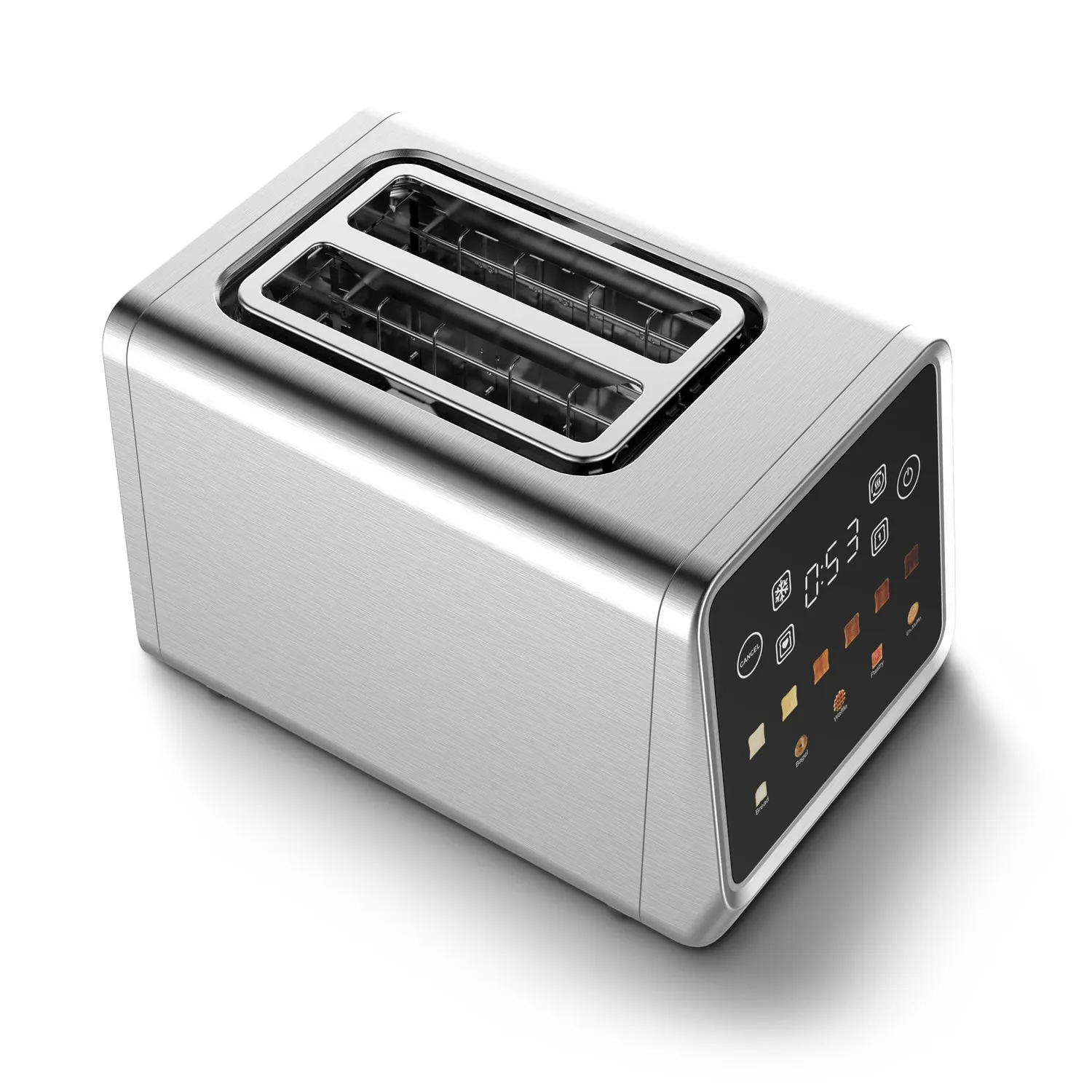 Seeger Digital Toaster tostapane acciaio inox touchscreen