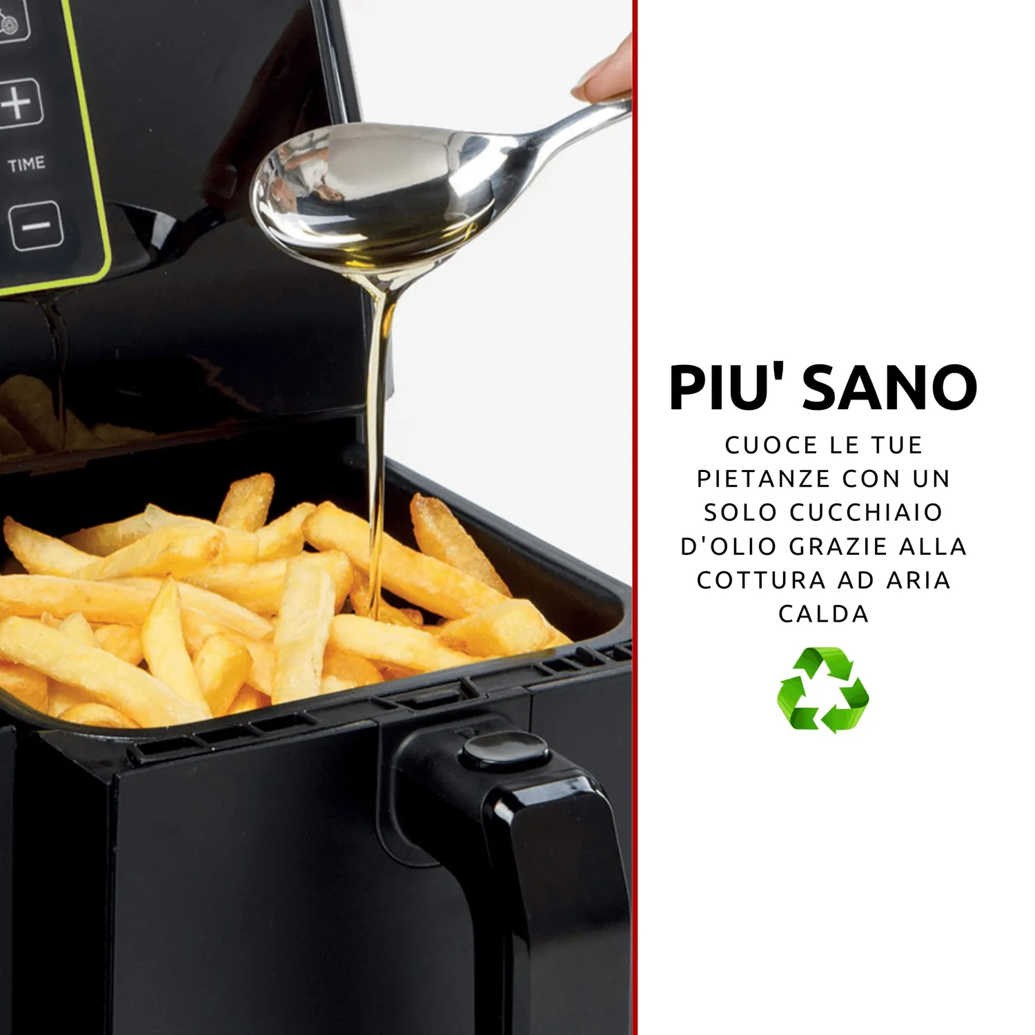 Ariete 4623 Airy Fryer Dual friggitrice 8L nera
