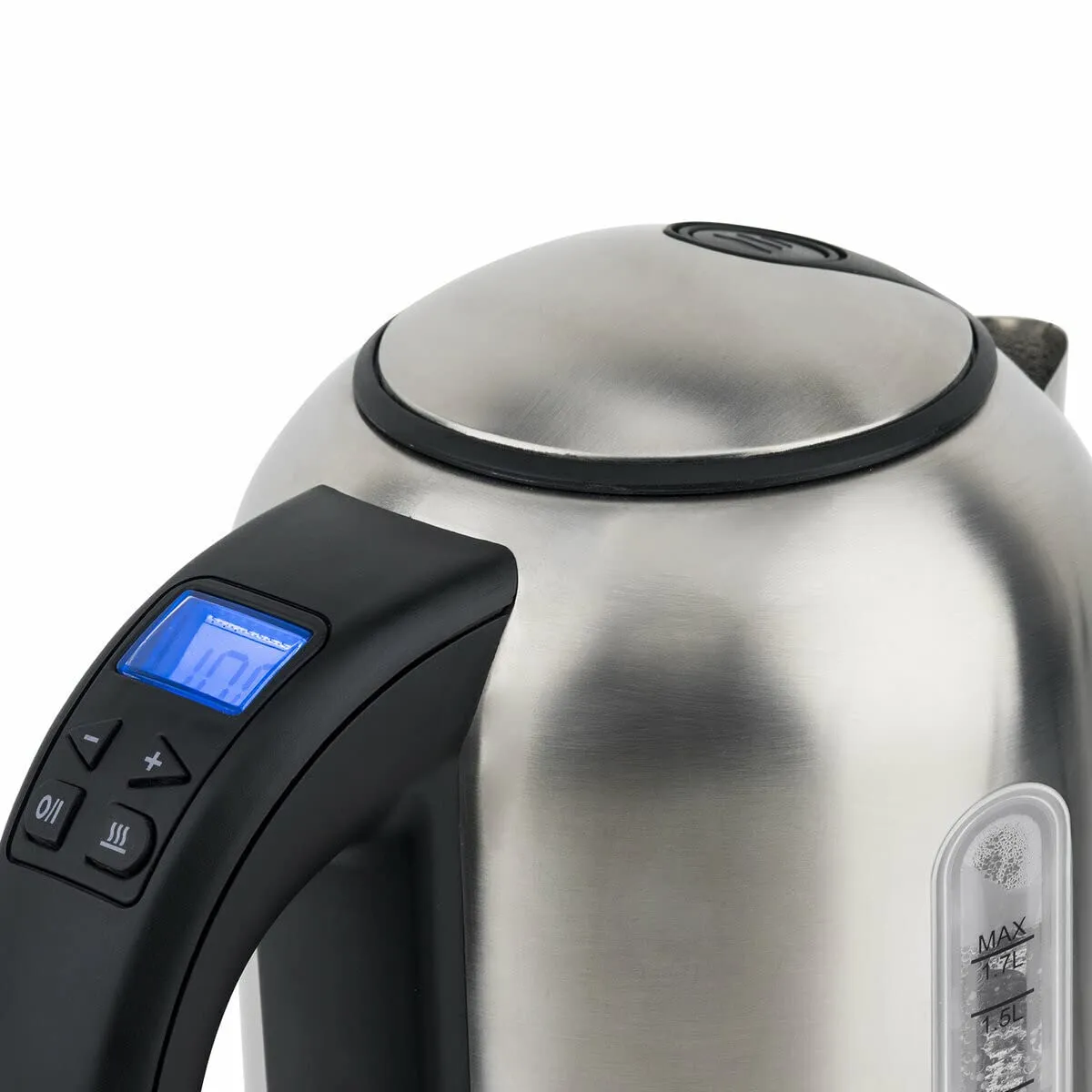H.Koenig Bollitore 1,7L 40-100°C 2200W Argento
