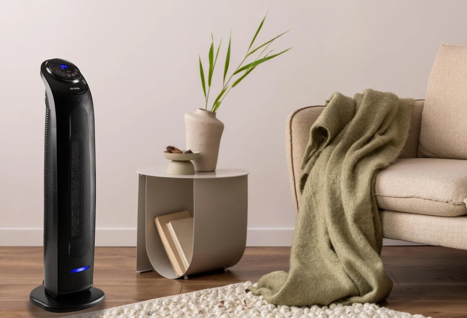 Ariete 8213 termoventilatore torre 2200 W nero