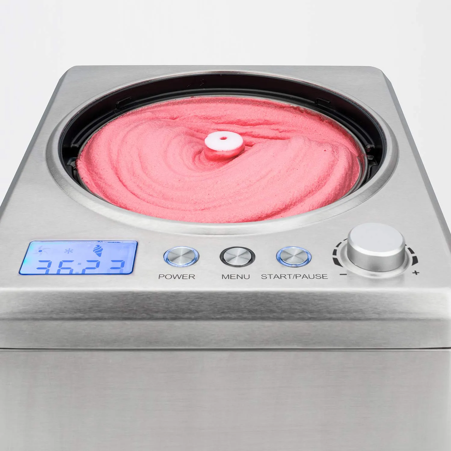 H.Koenig HF340 gelatiera 2L compressore inox 180W