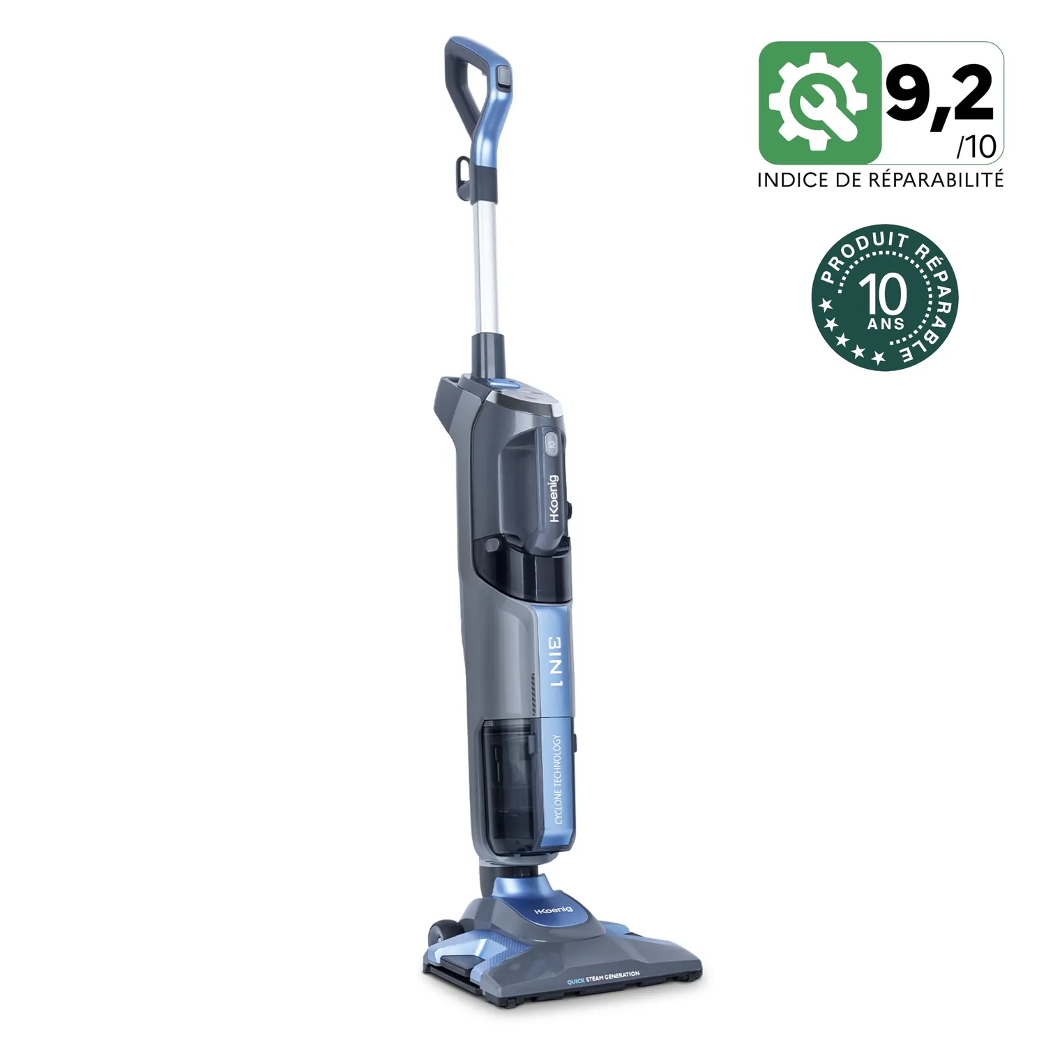 H.Koenig Arya600 aspirapolvere vapore 3in1 4 bar