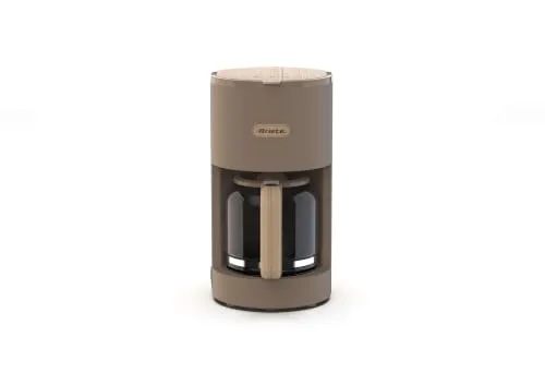 Ariete Breakfast Wood 1394 Macchina Caffè Americano Tortora 12 Tazze
