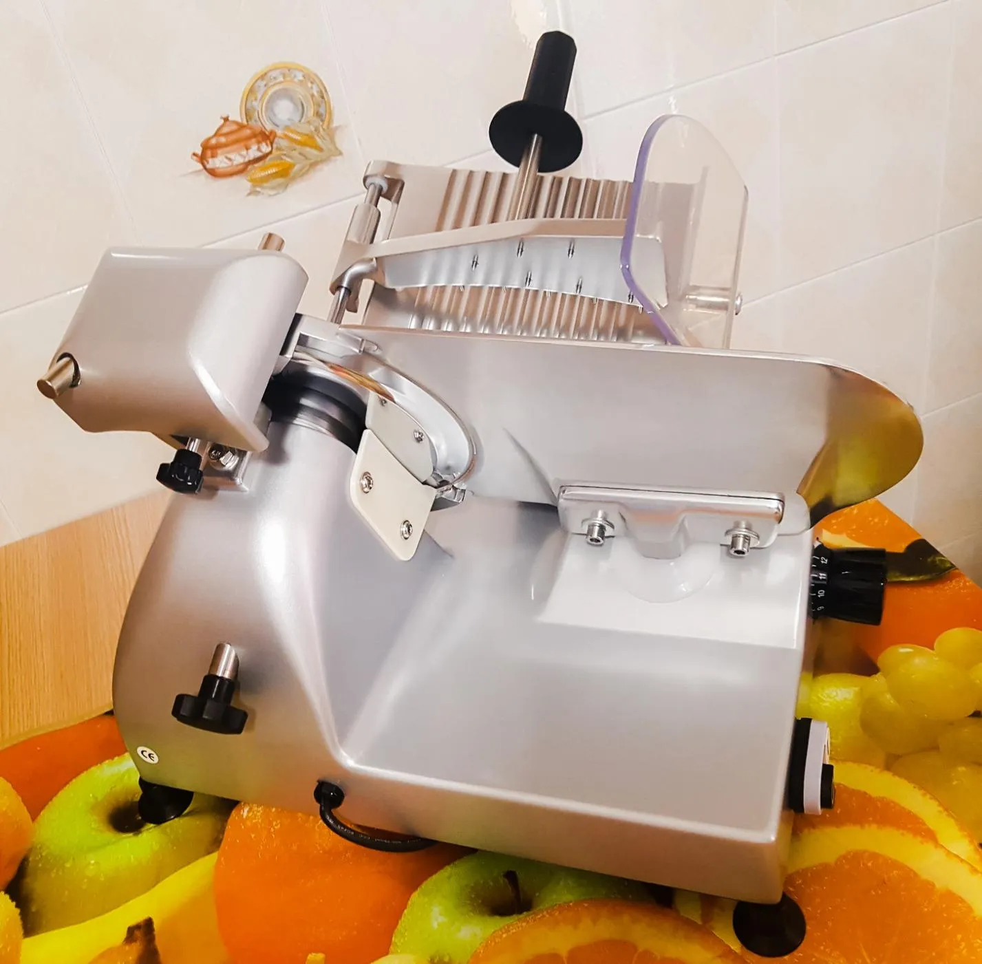 H.Koenig MSX254 Affettatrice 25cm Spessore 0-12mm
