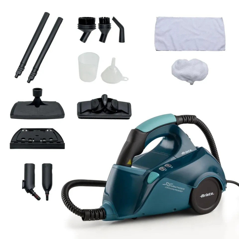 Ariete XVapor Comfort 4145 Pulitore a Vapore 5 Bar 1500W Blu