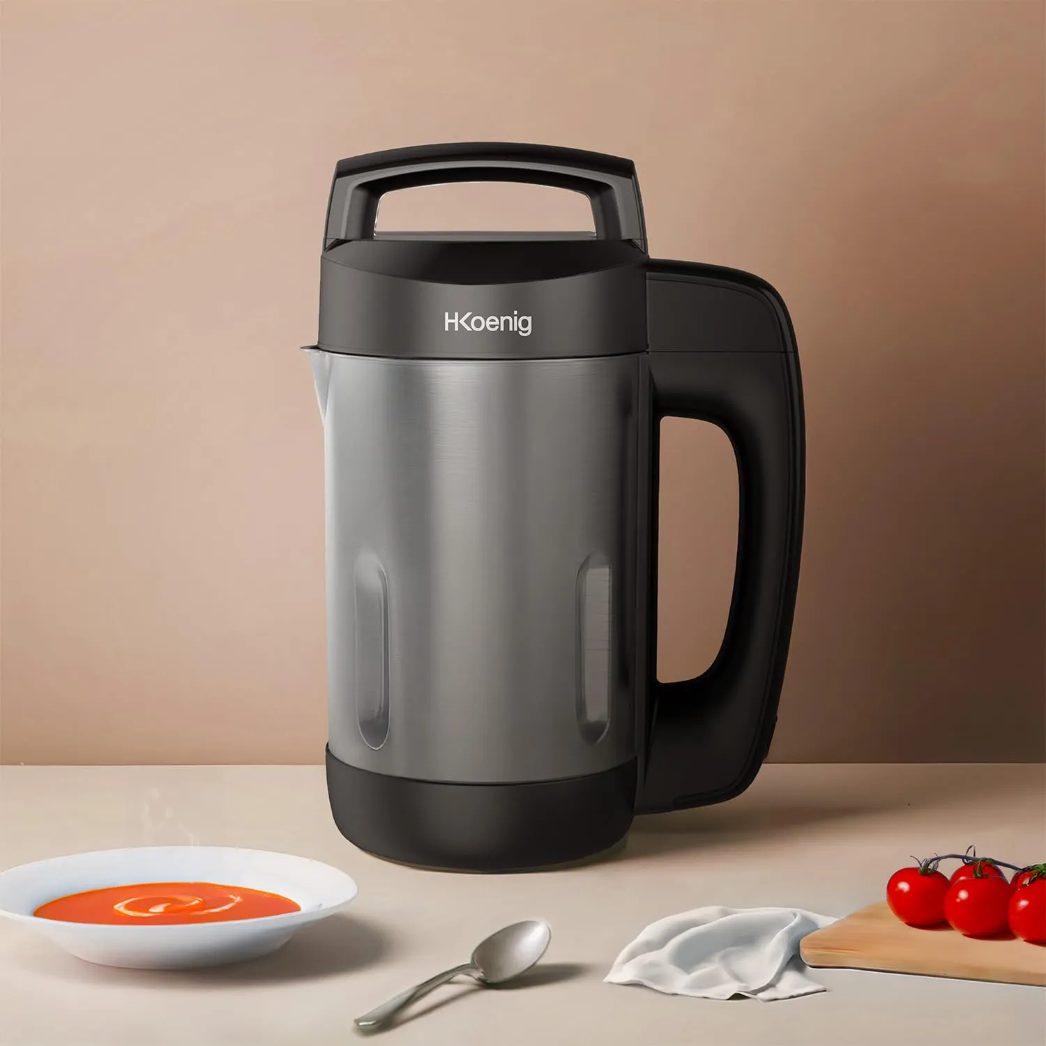 H.Koenig MXC20 Soup Maker 1,1L 850W Argento