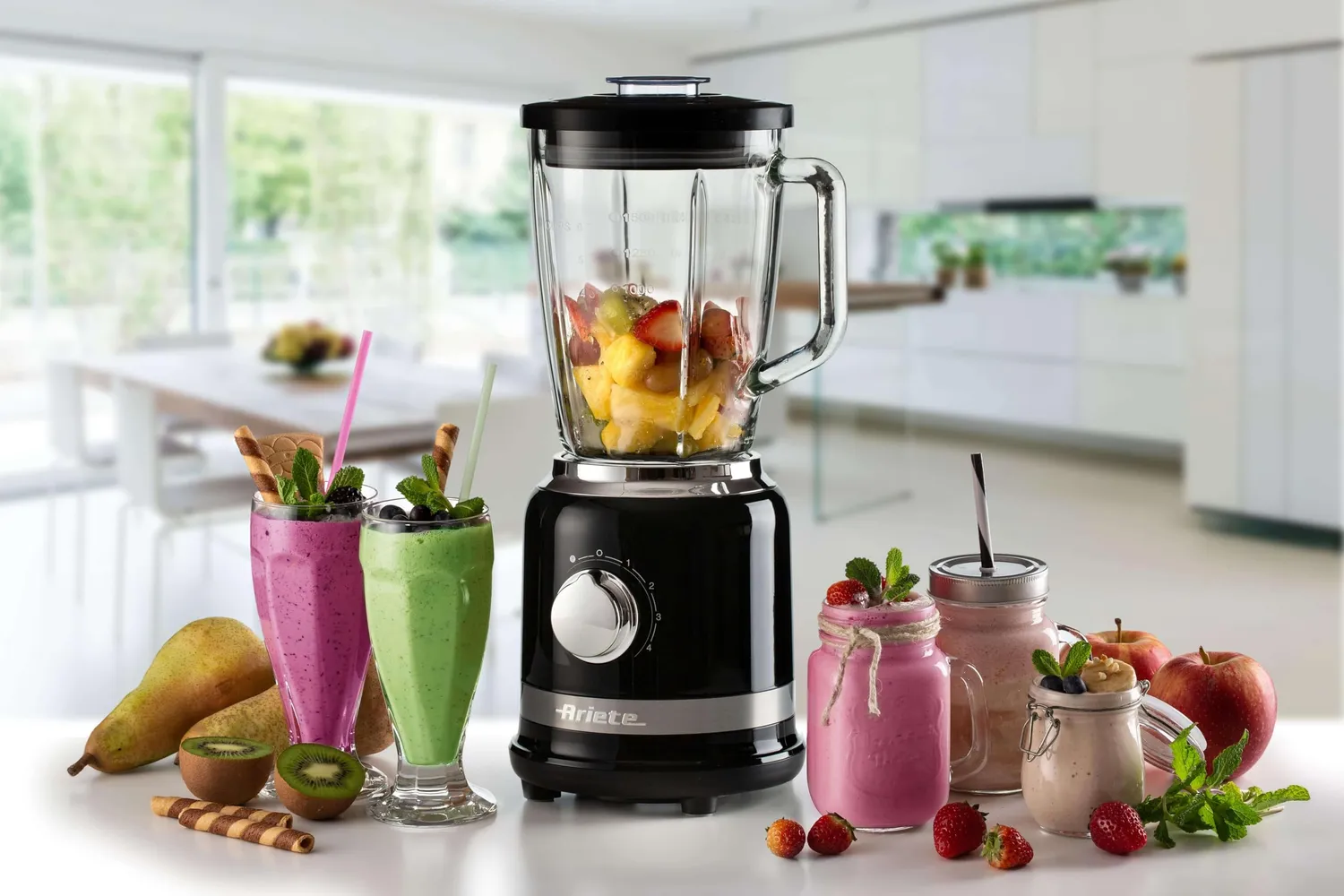 Ariete 585 Moderna frullatore vetro 1,5L nero 1000W