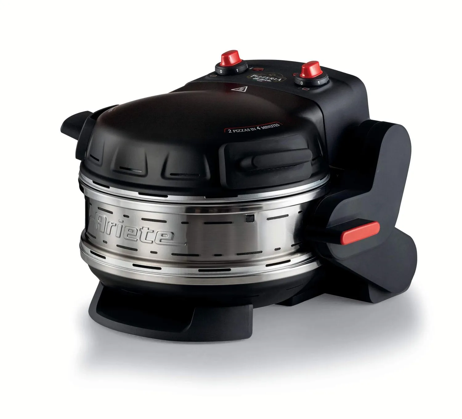 Ariete 927 Forno Pizza Doppio Nero 32 cm 400°C