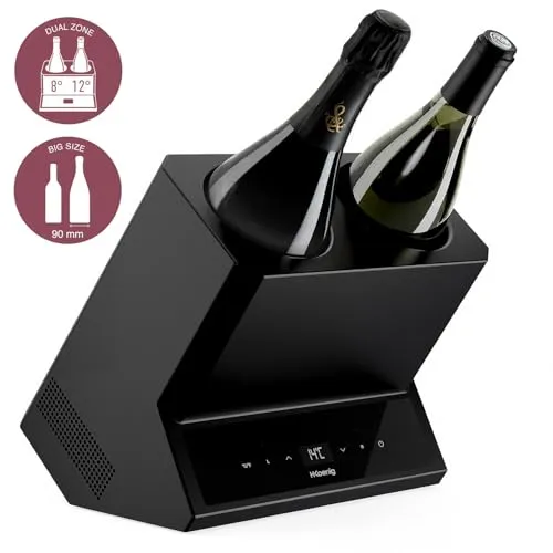 Koenig LVX28 raffreddatore vino 2 bottiglie 5-18°C