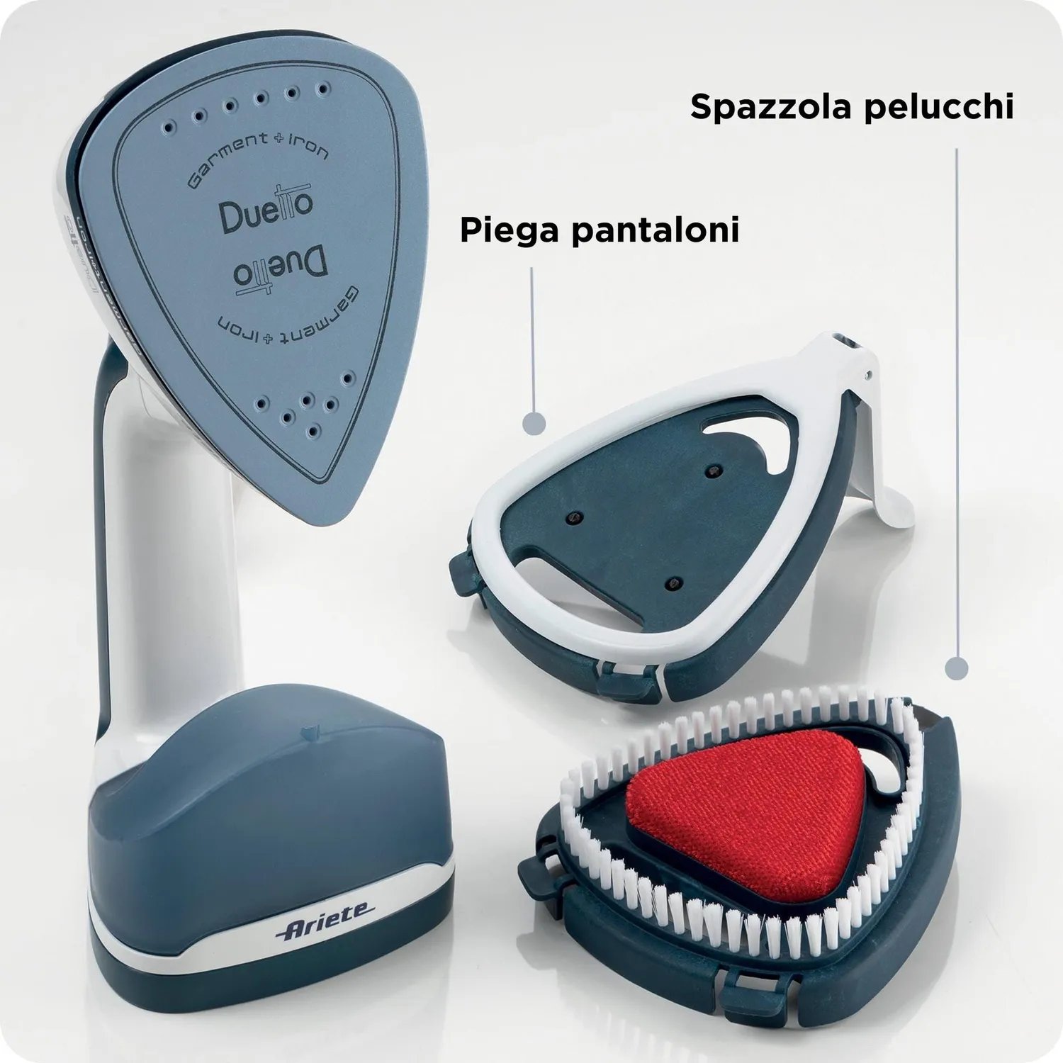 Ariete Duetto 6246 ferro verticale 1000W bianco blu