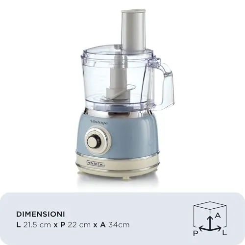 Ariete Vintage 1781 robot da cucina 1,2 L celeste