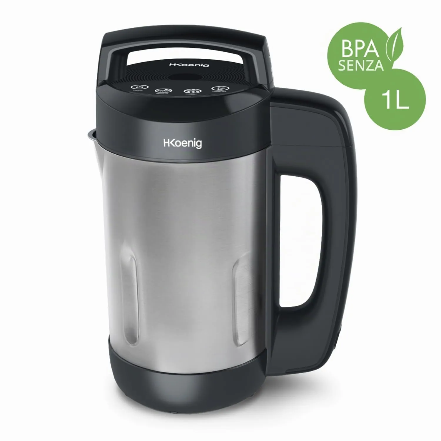 H.Koenig MXC20 Soup Maker 1,1L 850W Argento