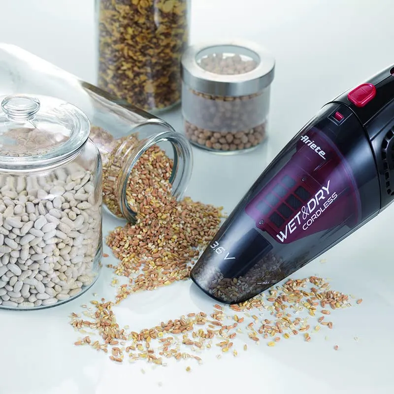 Ariete 2474 Wet and Dry aspirabriciole viola 400 ml